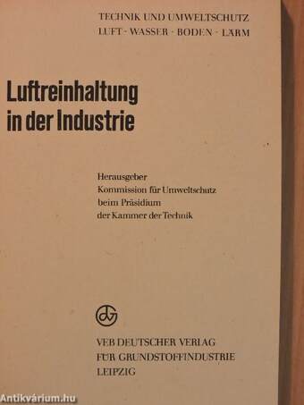 Luftreinhaltung in der Industrie