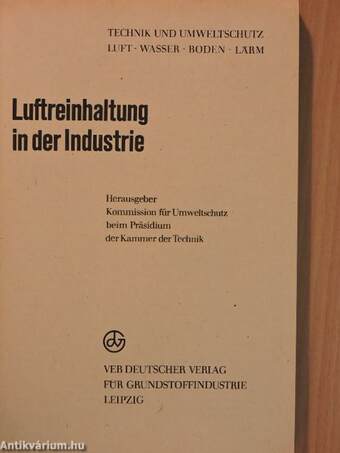 Luftreinhaltung in der Industrie