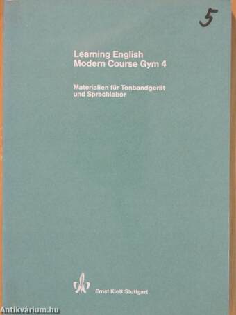 Learning English Modern Course Gym 4