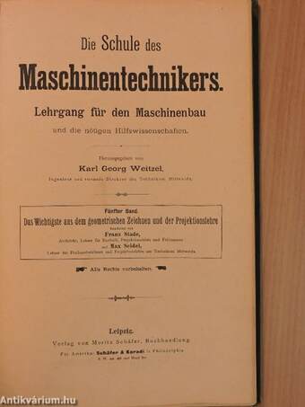 Die Schule des Maschinentechnikers 5.