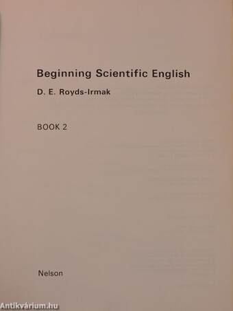 Beginning Scientific English 2