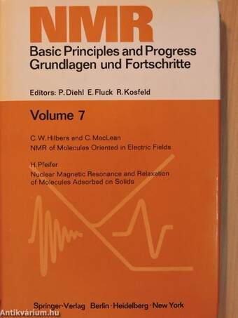 NMR Basic Principles and Progress 7/NMR Grundlagen und Fortschritte 7