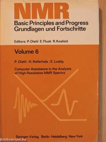 NMR Basic Principles and Progress 6/NMR Grundlagen und Fortschritte 6