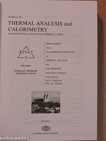 Journal of Thermal Analysis and Calorimetry