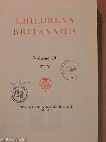 Children's Britannica 10.