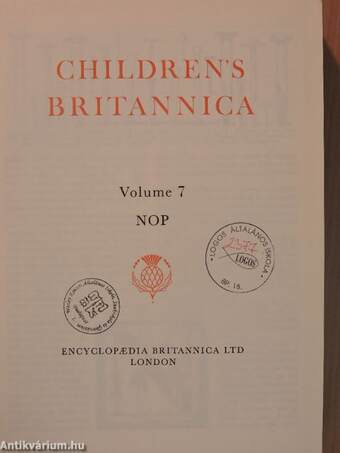 Children's Britannica 7.