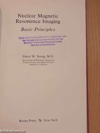 Nuclear Magnetic Resonance Imaging