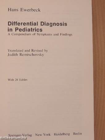 Differential Diagnosis in Pediatrics