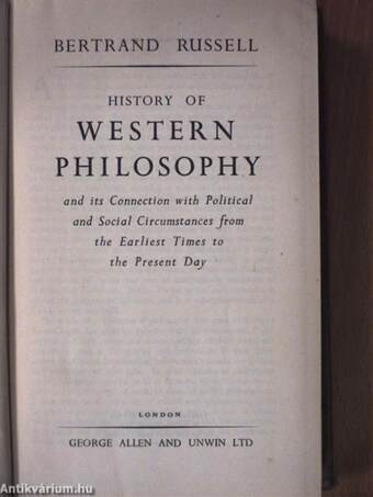 History of Western Philosophy