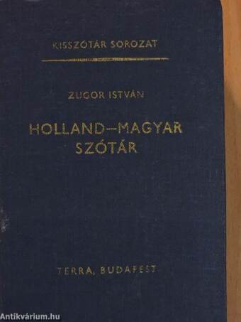 Holland-magyar szótár 