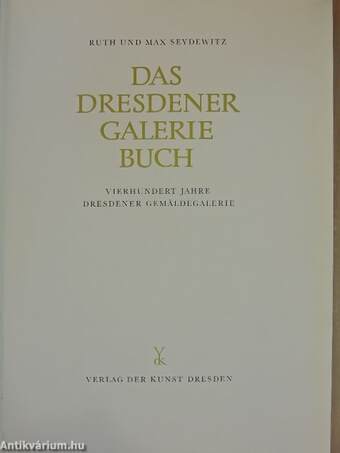 Das Dresdener Galerie Buch