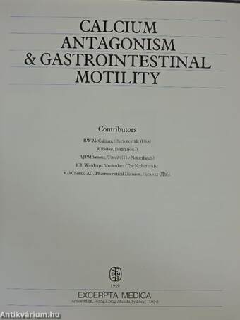 Calcium Antagonism & Gastrointestinal Motility