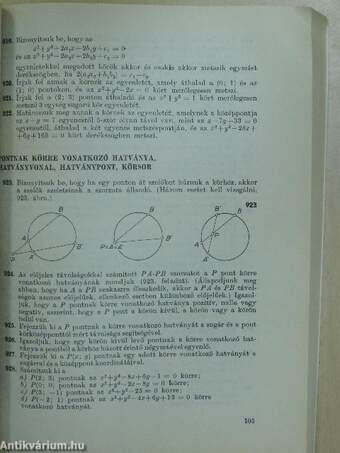 Geometriai feladatok gyűjteménye II.