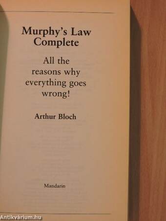 Murphy's Law Complete