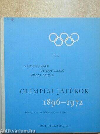 Olimpiai játékok 1896-1972