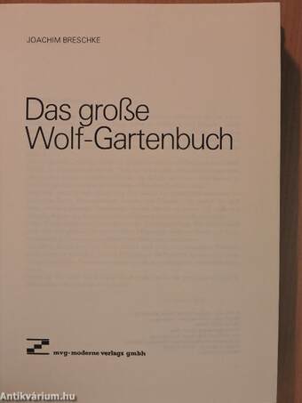 Das große Wolf-Gartenbuch