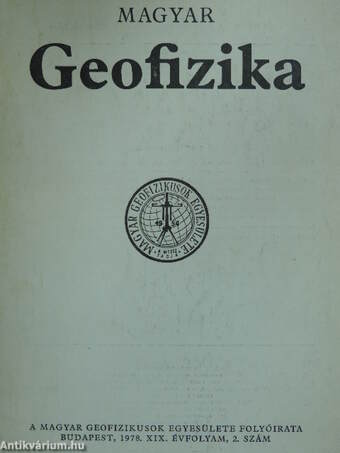 Magyar geofizika 1978/2.