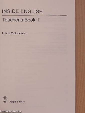 Inside English - Teacher's Book 1