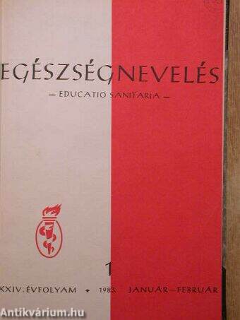 Egészségnevelés 1983/1-6.