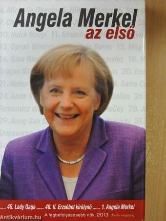 Angela Merkel, az első