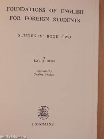 Foundations of English for foreign students - Students' Book 2.