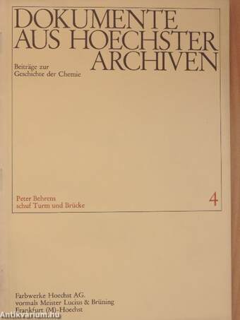 Dokumente aus hoechster Archiven 4.