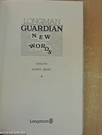 Guardian - Original selection of New Words