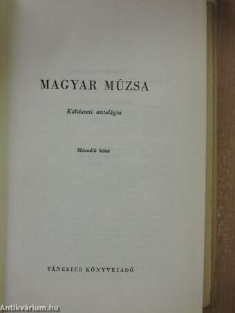 Magyar Múzsa II. (töredék)