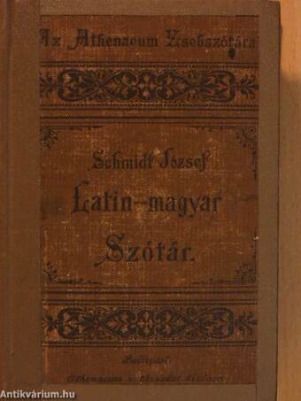 Latin-magyar zsebszótár I.