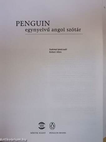 The Penguin English Dictionary