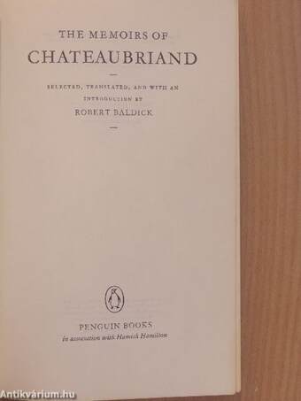 The Memoirs of Chateaubriand