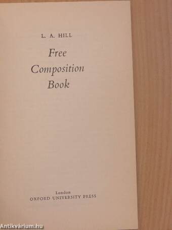 Free Composition Book