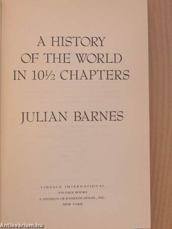 A History of the World in 10 1/2 Chapters