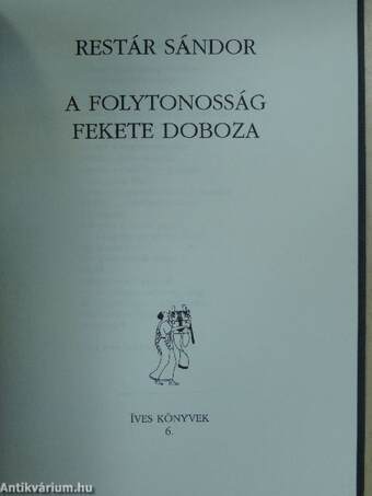 A folytonosság fekete doboza