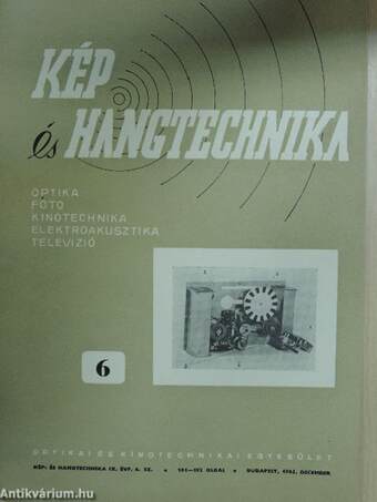 Kép- és hangtechnika 1963. december