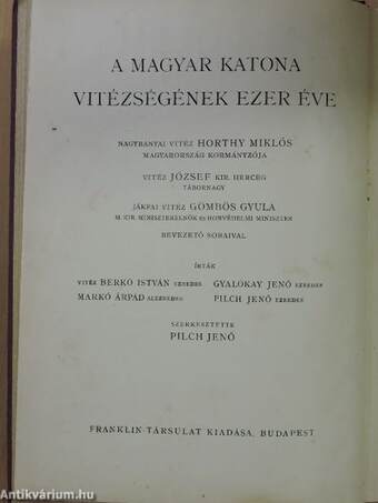 A magyar katona vitézségének ezer éve II. (töredék)