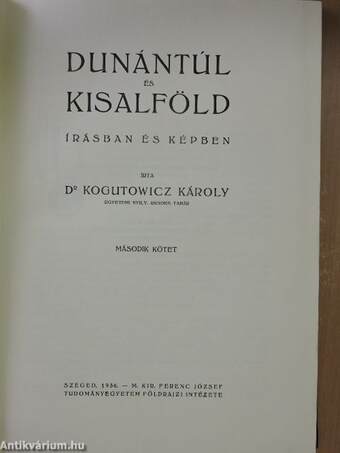 Dunántúl és Kisalföld II.