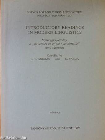 Introductory readings in modern linguistics