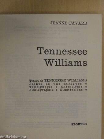 Tennessee Williams