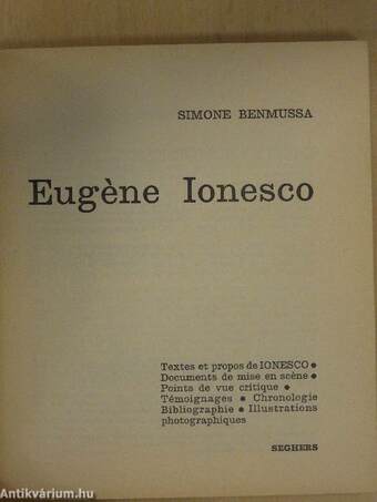 Eugéne Ionesco