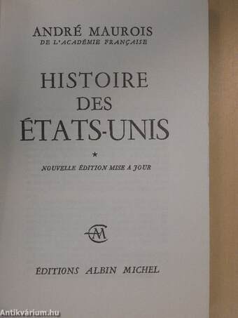 Histoire des États-Unis 1-2