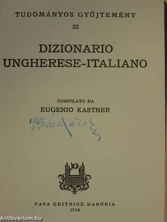 Dizionario Ungherese-Italiano