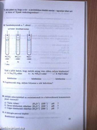 Szervetlen kémia munkafüzet