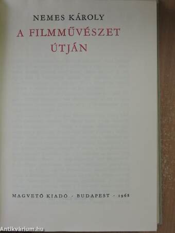 A filmművészet útján