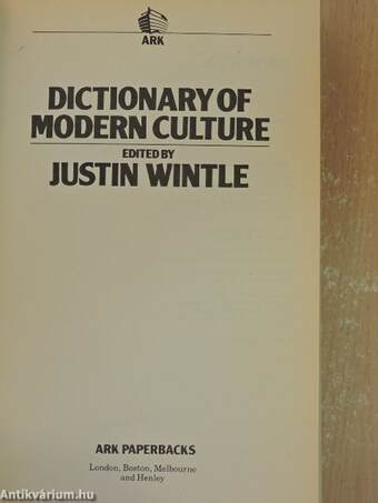 Dictionary of Modern Culture