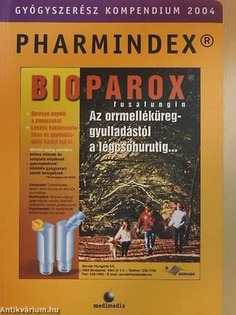 Pharmindex Gyógyszerész Kompendium 2004