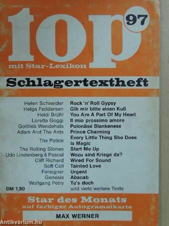 Top Schlagertextheft 97