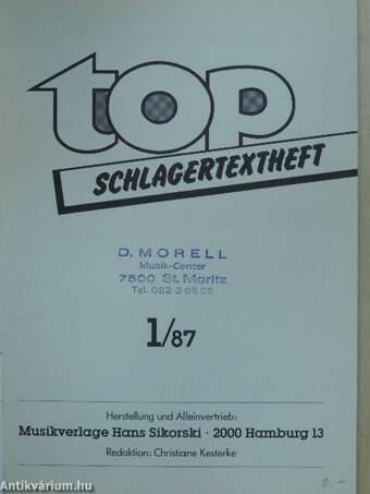 Top Schlagertextheft 136