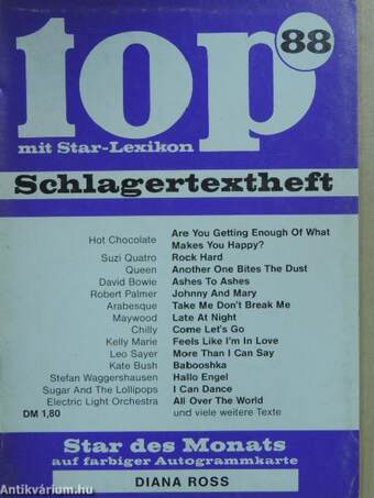 Top Schlagertextheft 88