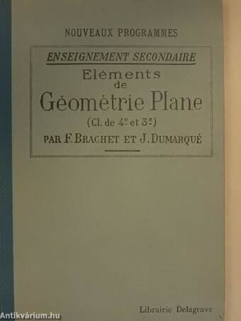 Éléments de Géométrie Plane